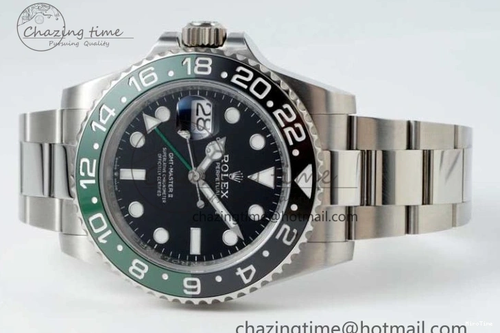 MiroTime 0109 GMT Master II 126720 VTNR LHD 904L SS NTF1:1 Best Edition on Oyster Bracelet VR3186 CHS WellDesigned 2295